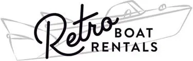 Retro Boat Rentals Merchant Logo
