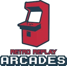 Retro Replay Arcade Merchant Logo