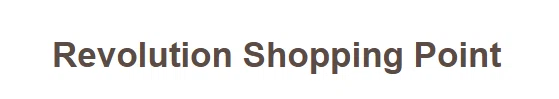 Revolution Shopping Point Merchant Logo