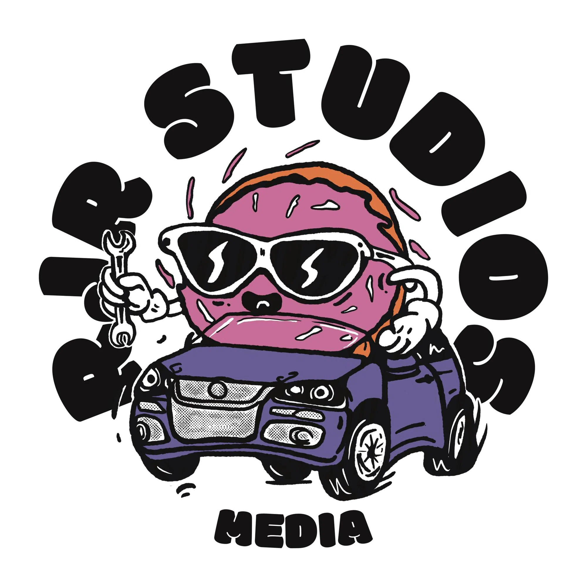 RJR Studios Media Merchant Logo