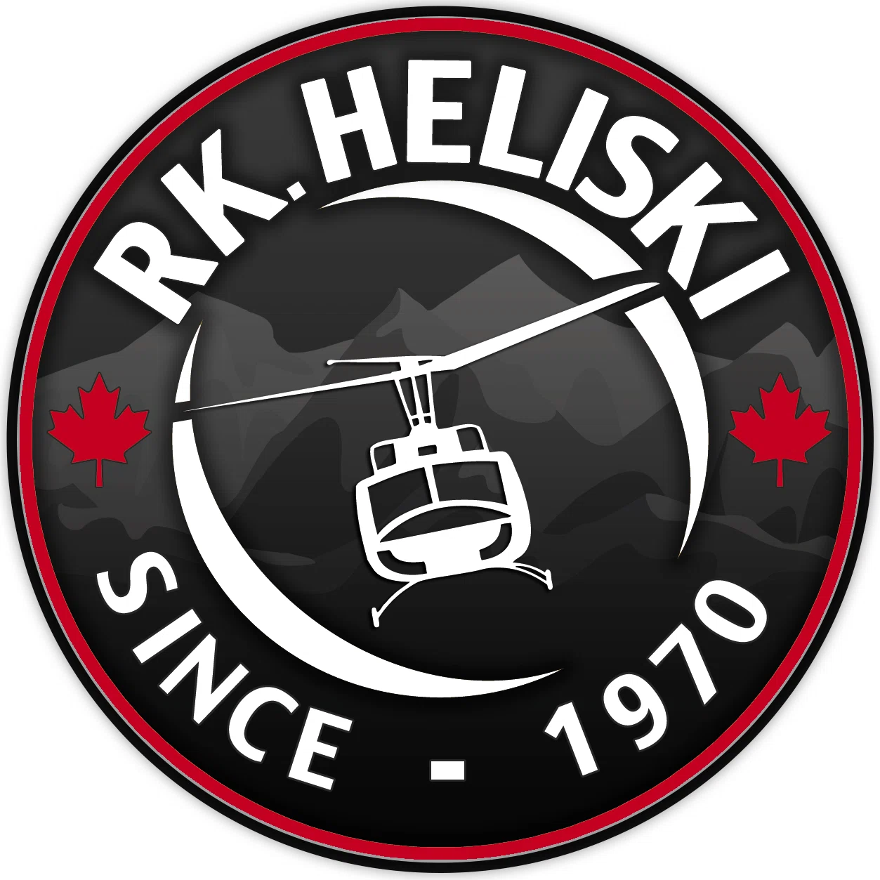 RK Heliski Merchant Logo