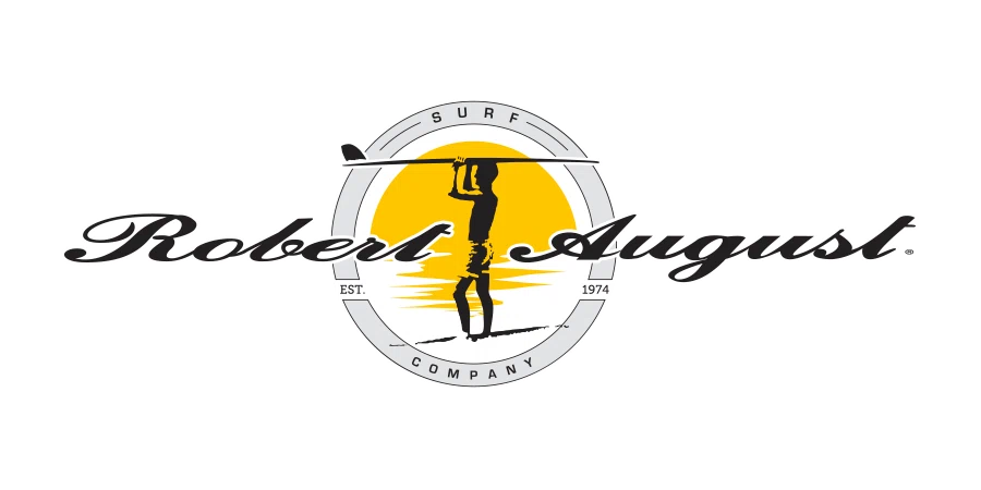 Robert August Surf Co Merchant Logo