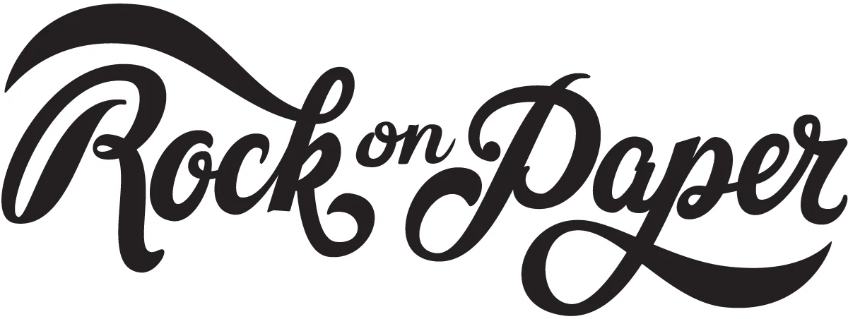 Rock on Paper Merchant Logo