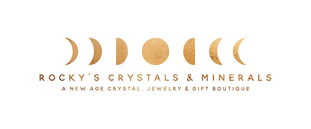 Rocky's Crystals & Minerals Merchant Logo