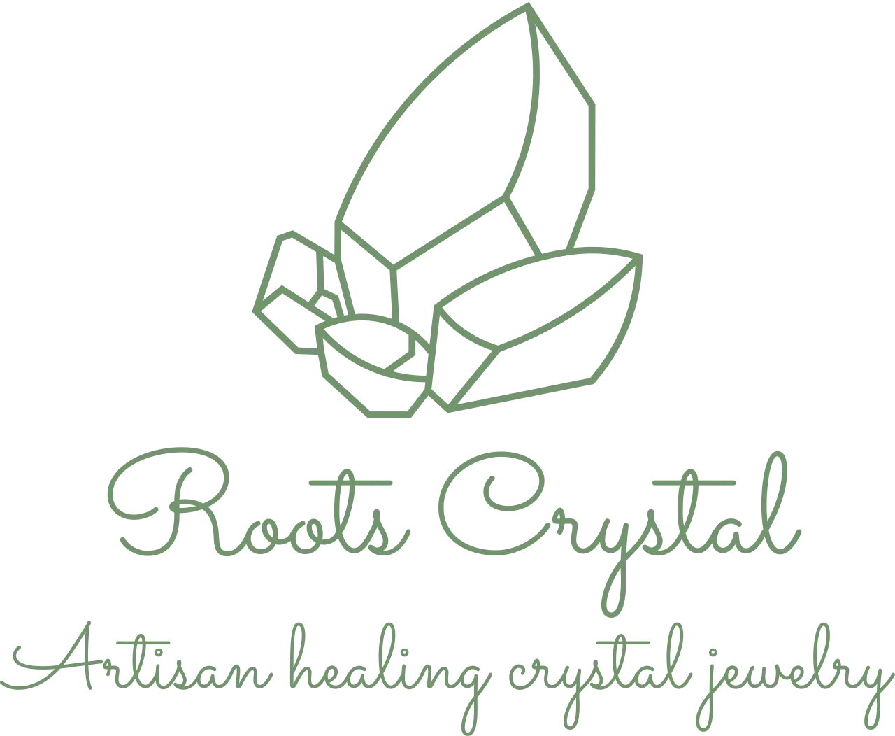 Roots Crystal Merchant Logo
