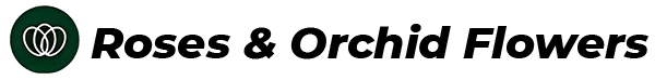 Roses & Orchid Flowers Merchant Logo