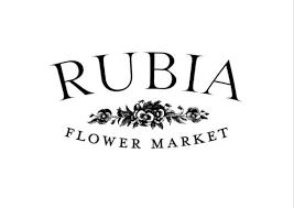 Rubia Flower Market Merchant Logo