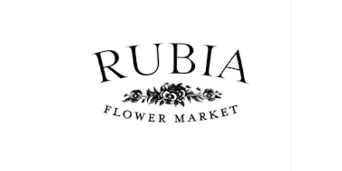 Rubia Flower Market Promo Code