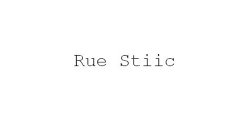 Rue Stiic coupon