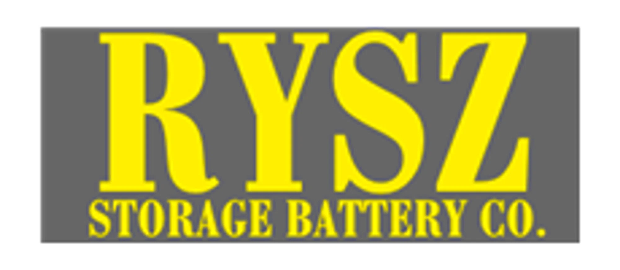 Rysz Storage Battery Company Merchant Logo