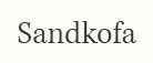 Sandkofa Merchant Logo
