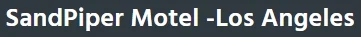Sandpiper Motel LA Promo Code