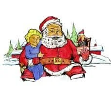 Santa's Camp and Wonderland Merchant Logo