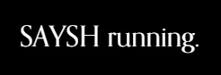 Saysh Running Merchant Logo