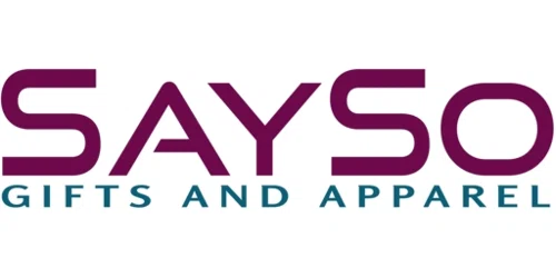 SaySo Gifts and Apparel Promo Code