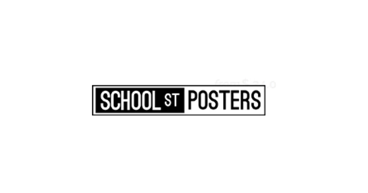 School Street Posters Promo Codes 10 Off in August 2025