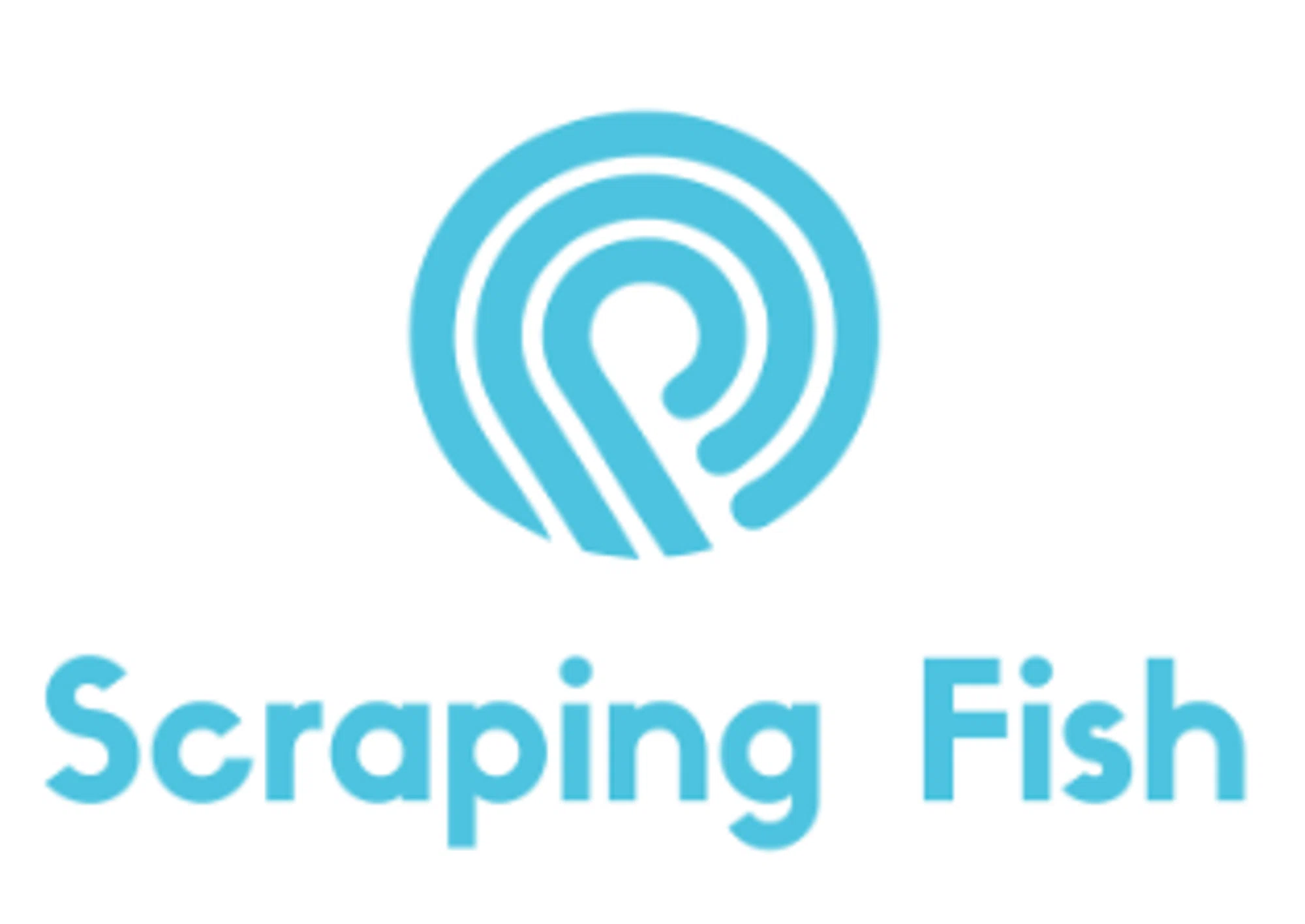 Scraping Fish Merchant Logo