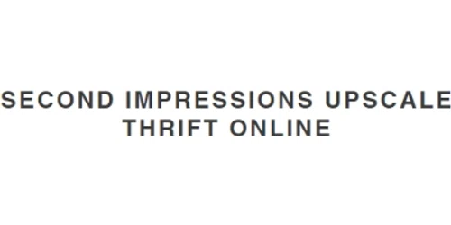 Second Impressions Upscale Thrift Online Promo Code