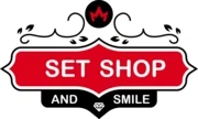 Set Shop And Smile Merchant Logo