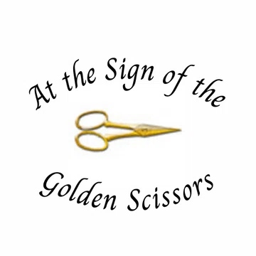 At the Sign of the Golden Scissors Merchant Logo