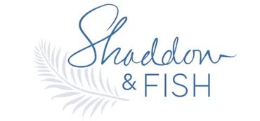 Shaddow and Fish Merchant Logo