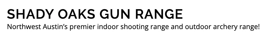 Shady Oaks Gun Range Merchant Logo