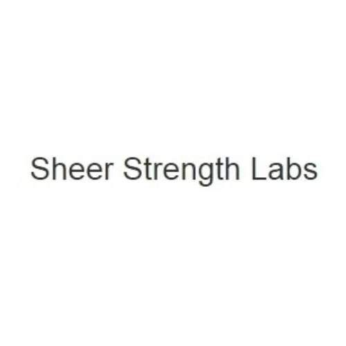 Sheer Strength Labs Promo Code