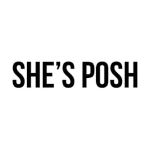 SHE'S POSH Promo Code — Get 40 Off in August 2024