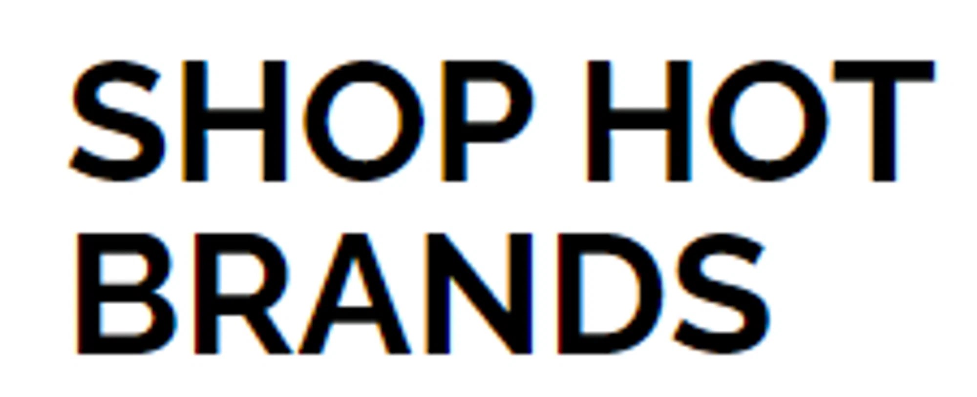 Shop Hot Brands Merchant Logo
