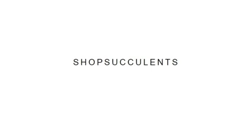 Shop Succulents coupon