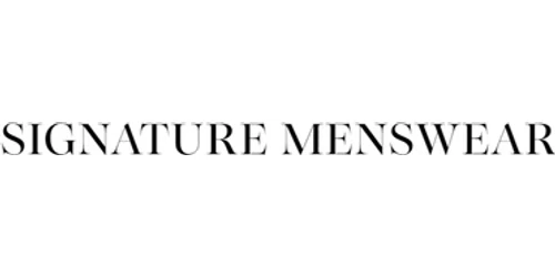 Signature Menswear Promo Code