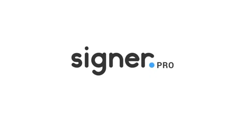 Signer Pro coupon