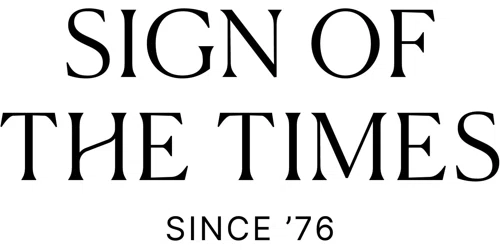 Sign of the Times Promo Code