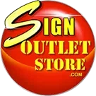 Sign Outlet Store Merchant Logo