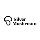 Silver Mushroom Merchant Logo