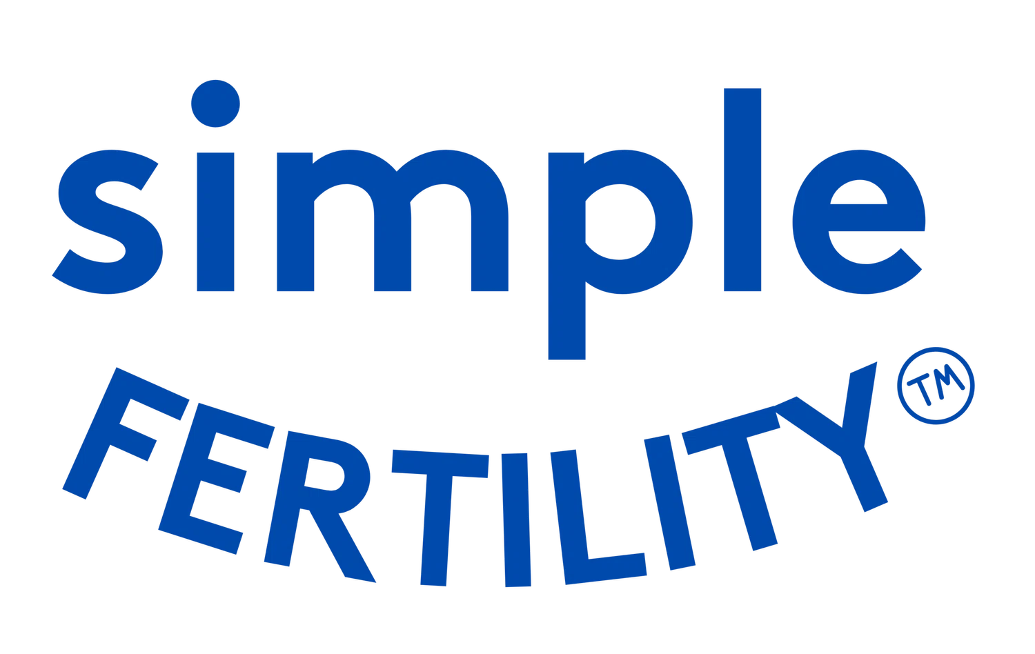 Simple Fertility Merchant Logo