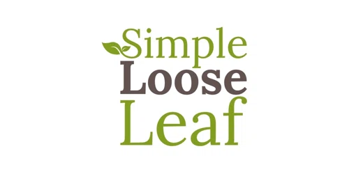 Simple Loose Leaf coupon