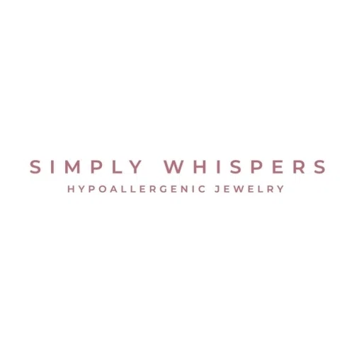 35 Off Simply Whispers Jewelry Promo Code, Coupons 2024