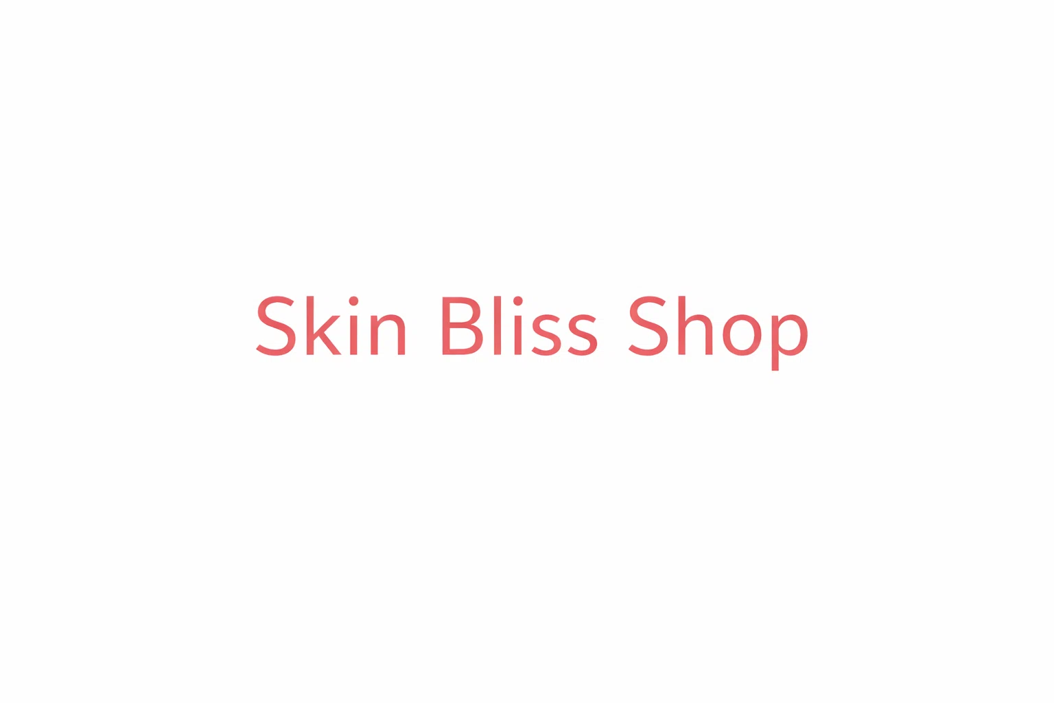 Skin Bliss Shop Promo Code