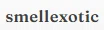 smellexotic Merchant Logo