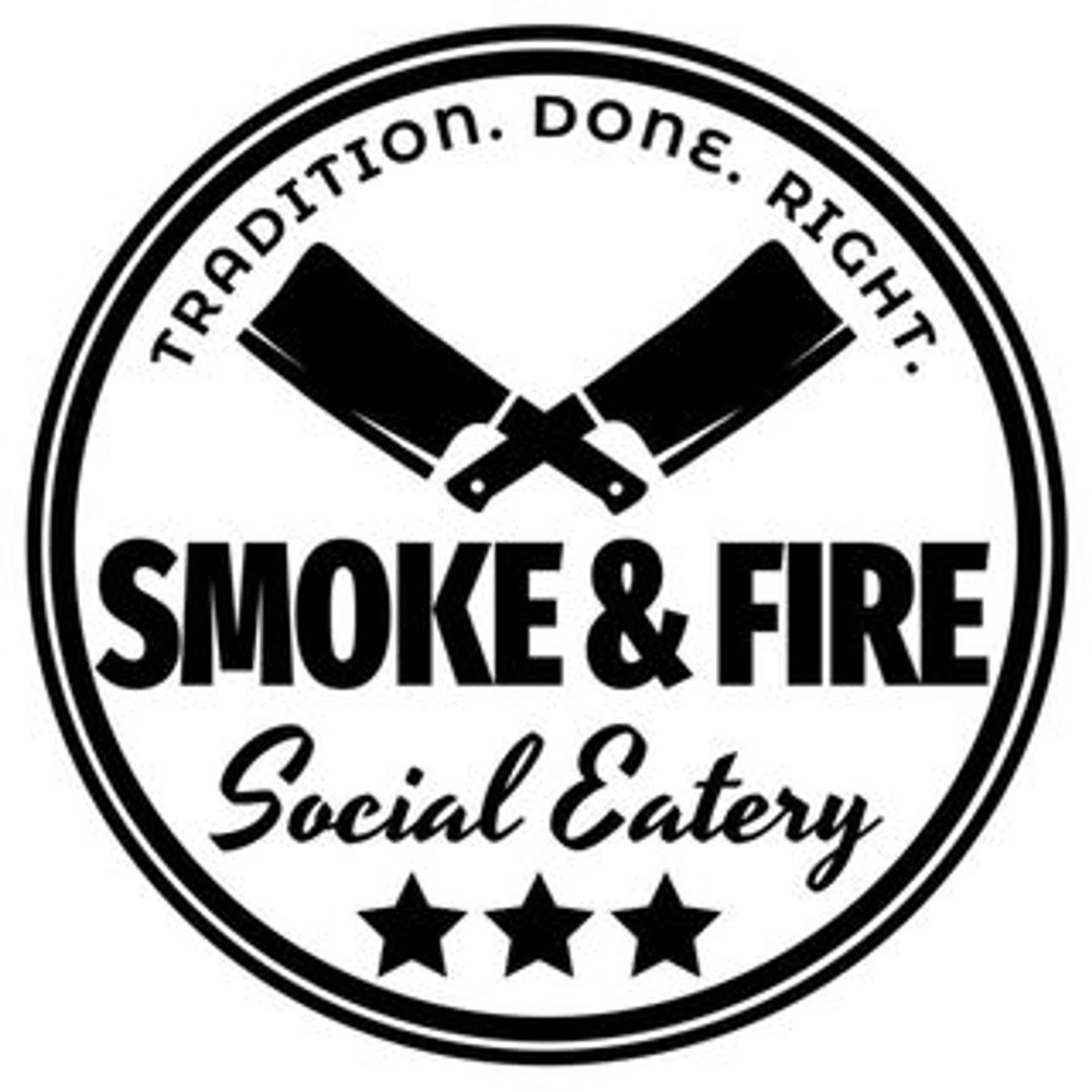 Smoke and Fire Merchant Logo