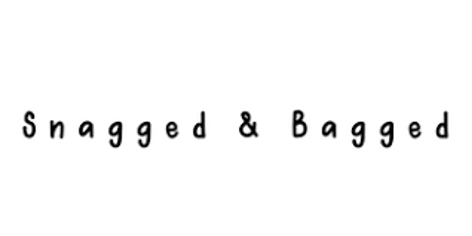 Snagged & Bagged Promo Code