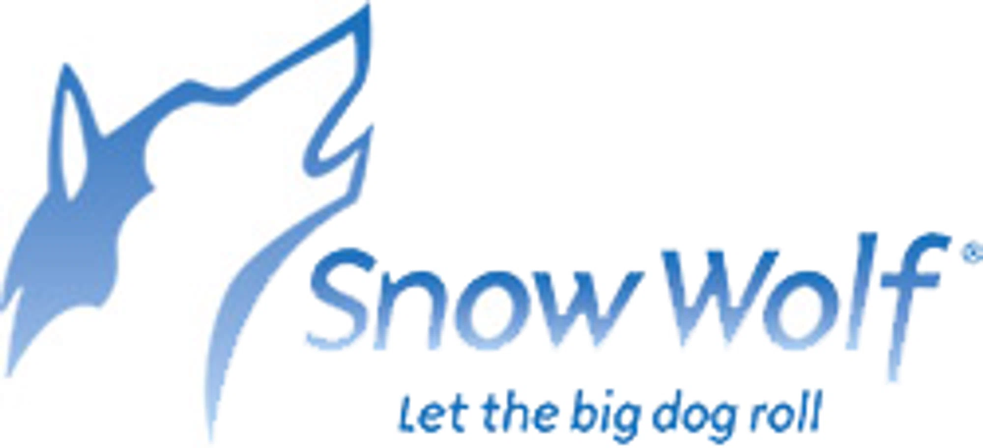 Snow Wolf Merchant Logo
