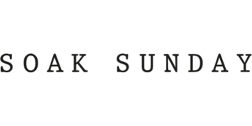 Soak Sunday Promo Code