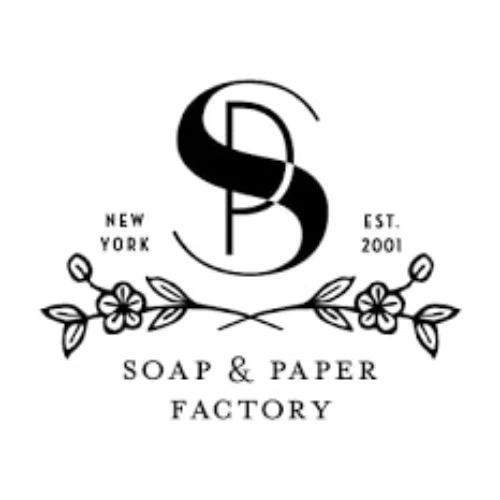 Soap & Paper Factory Promo Code