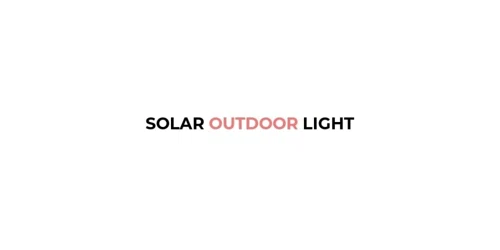 Solar Outdoor Light coupon