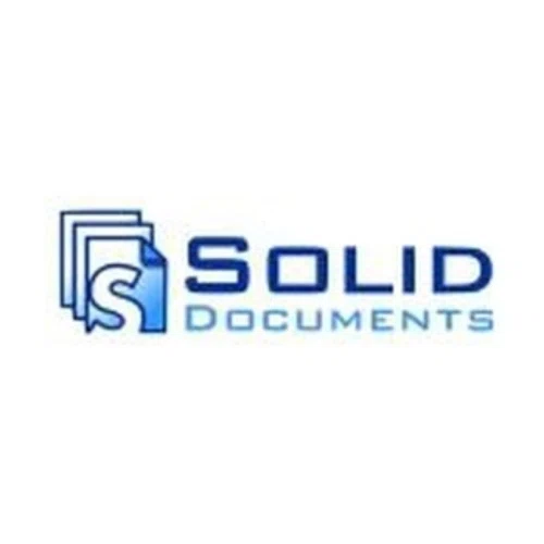 SOLID DOCUMENTS Promo Code — 100 Off in Sep 2024