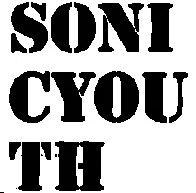 Sonic Youth Merchant Logo