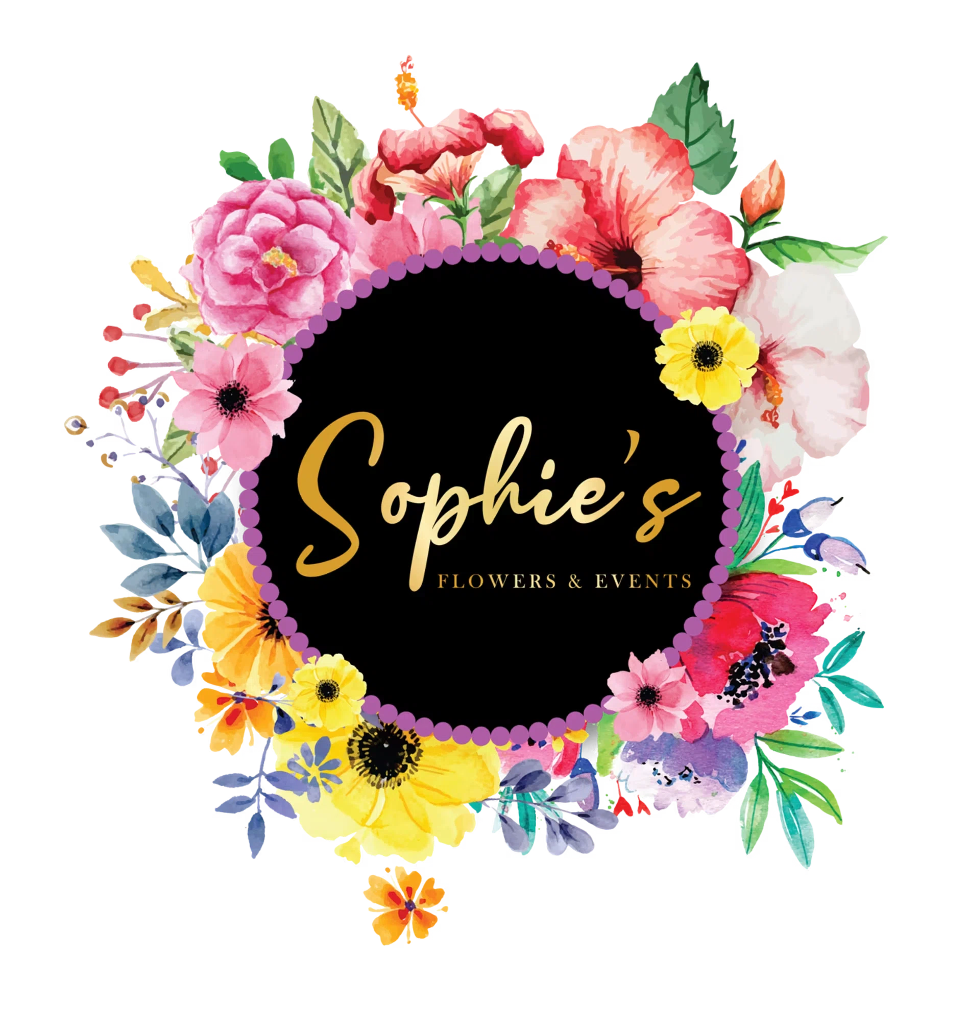 Sophies Flowers and Events Merchant Logo