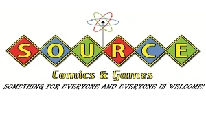 Source Comics & Games Merchant Logo